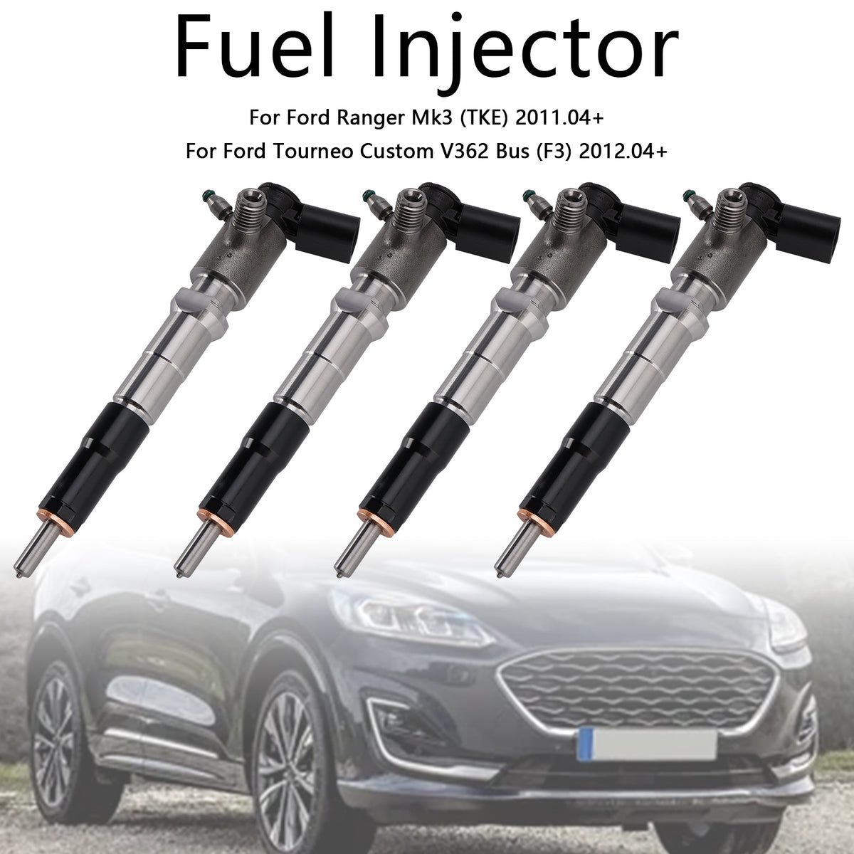 Ford Transit Tourneo Focus 2.0 VDO 2143478 4PCS Fuel Injector GK2Q-9K546-AC