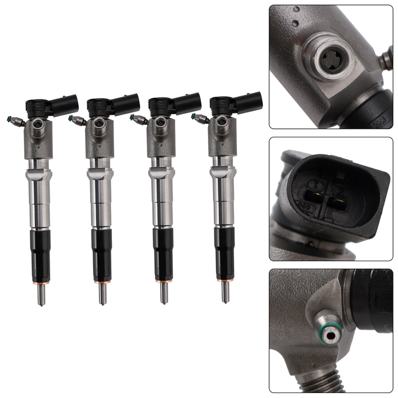 Ford Transit Tourneo Focus 2.0 VDO 2143478 4PCS Fuel Injector GK2Q-9K546-AC