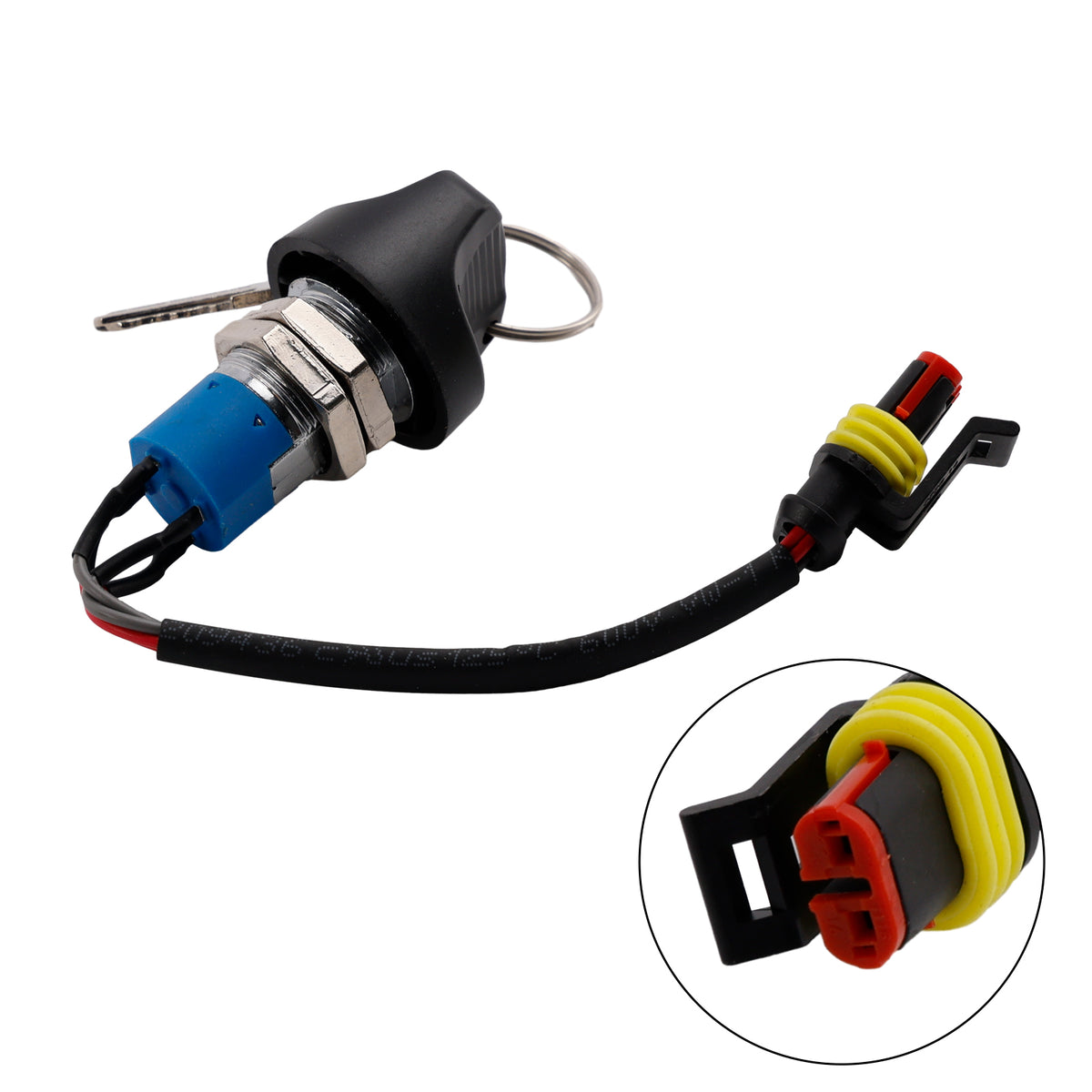 Ignition Starter Switch 1220-520002-AC For Big Joe Electric Forklift E30 EZ30