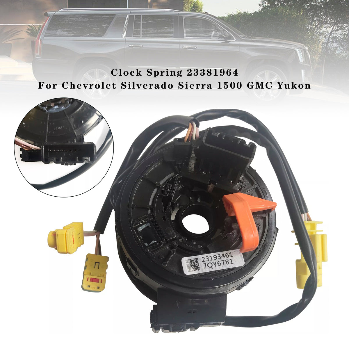 Chevrolet Silverado Sierra 1500 GMC Yukon Clock Spring 23381964