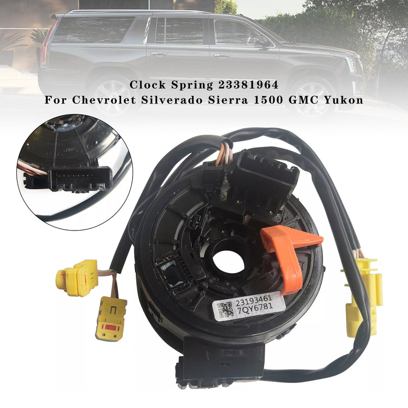 Chevrolet Silverado Sierra 1500 GMC Yukon Clock Spring 23381964