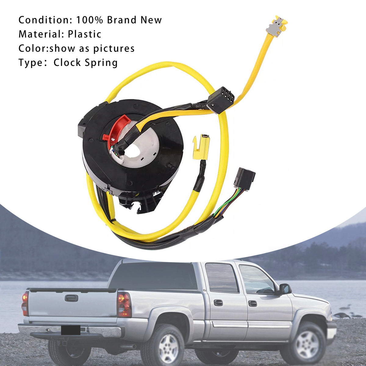 Chevy Silverado 1500 2500 3500 Sierra 3500 GMC Clock Spring 26101828
