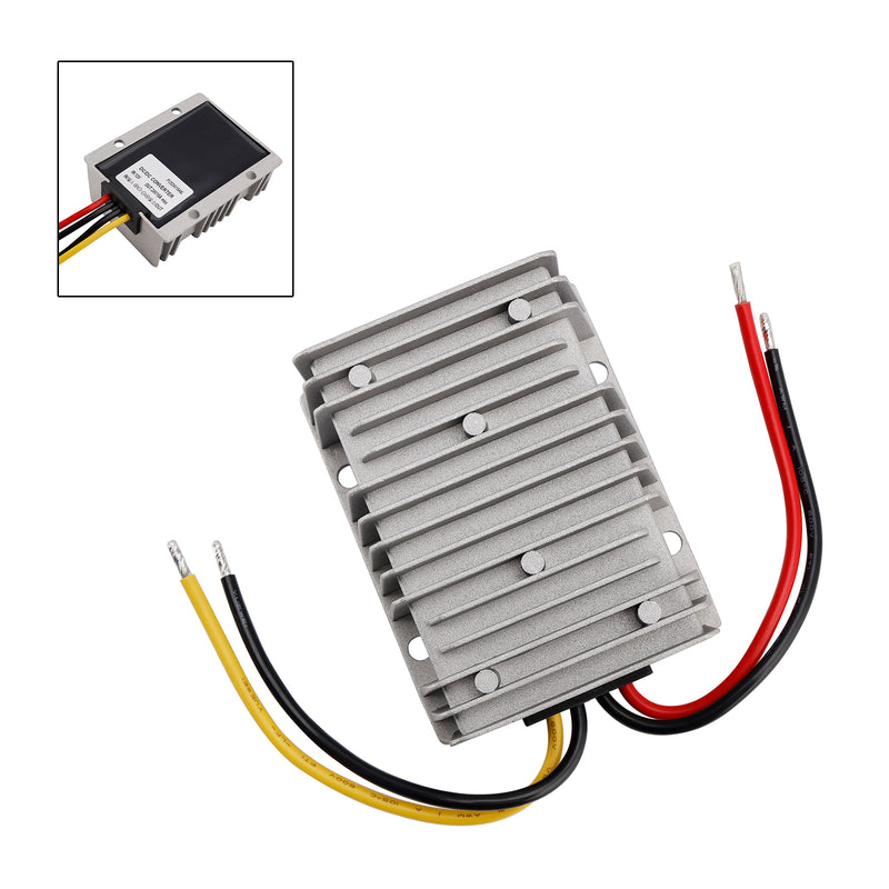 DC-DC 12V Step Up to 24V 15A 360W Car Power Supply Converter Regulator Waterproof