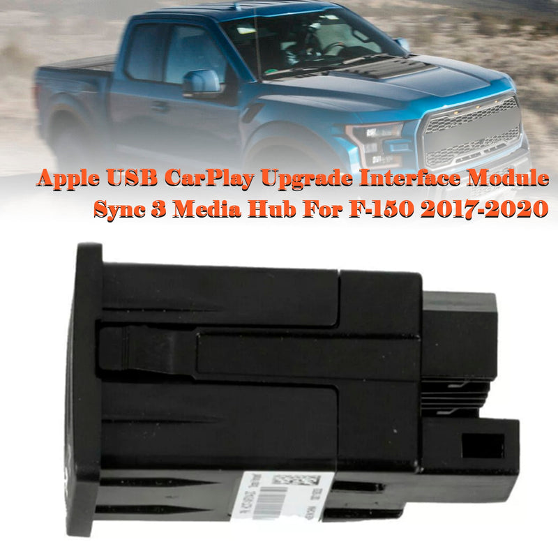 Apple USB CarPlay Upgrade Interface Module Sync 3 Media Hub For F-150 2017-2020