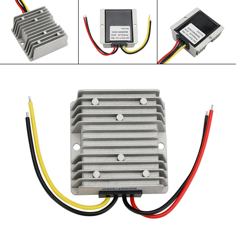 DC-DC 6-32V to 12V 10A Automatic Voltage Stabilizer Power Converter Regulator