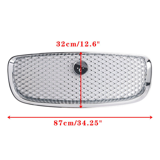2016-2020 JAGUAR F-PACE X761 Chrome Front Bumper Grill Grille
