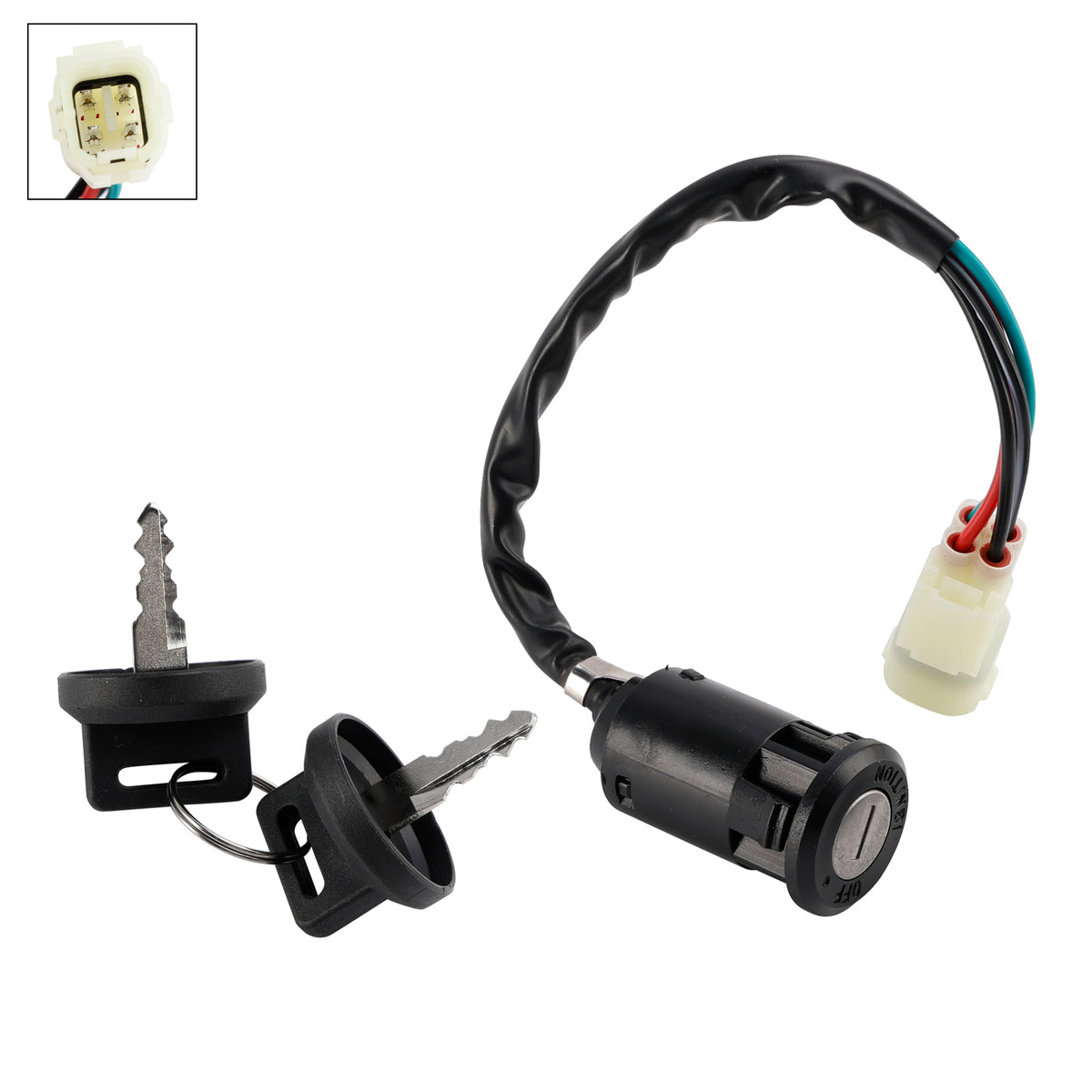 Arctic Cat 2006-2009 90 Utility 2x4 / 2006-2007 90 DVX 3303-423 Ignition Key Switch