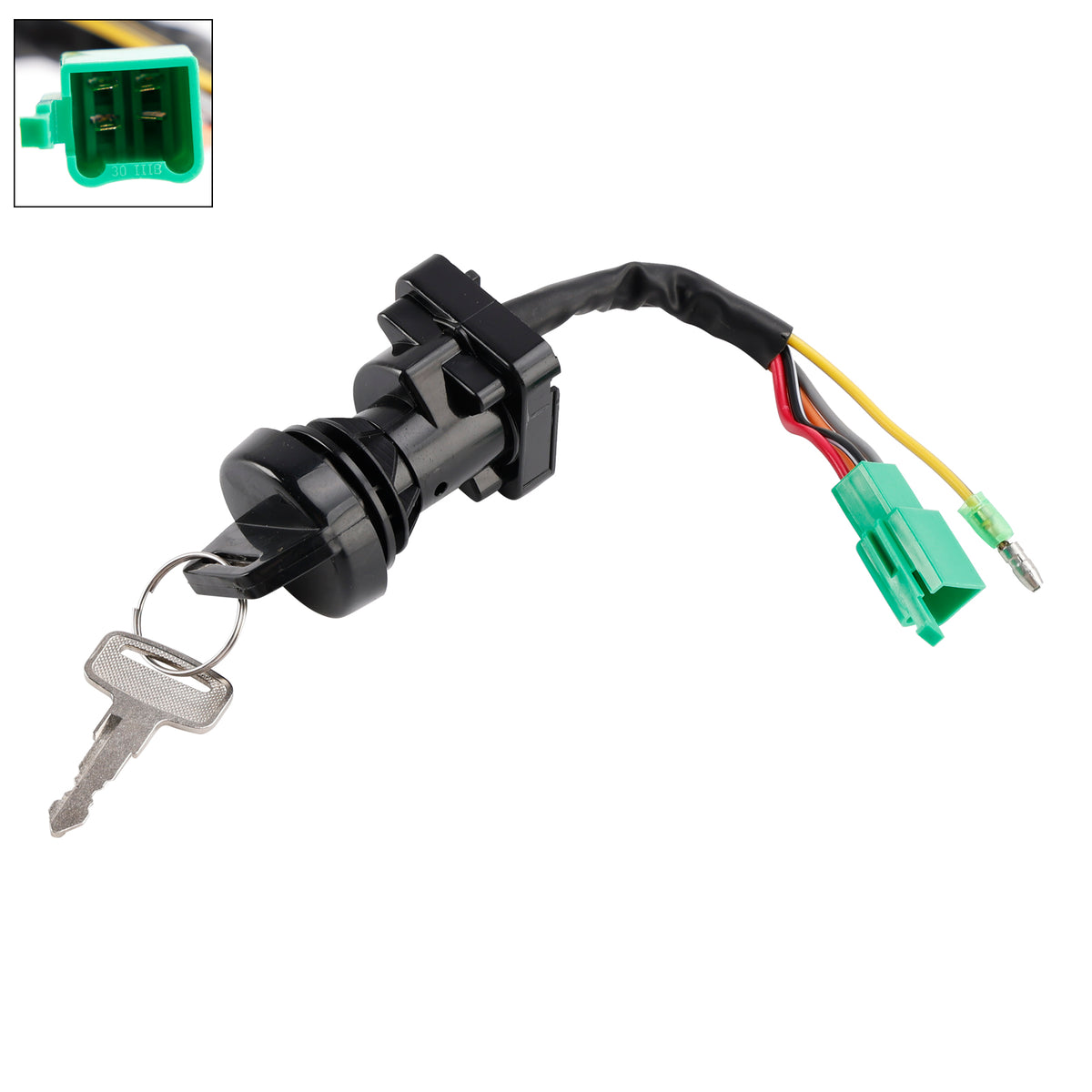 Suzuki LTF4WDX LT-F4WDX King Quad LT-F300 4WD 1991-2002 Ignition Key Switch