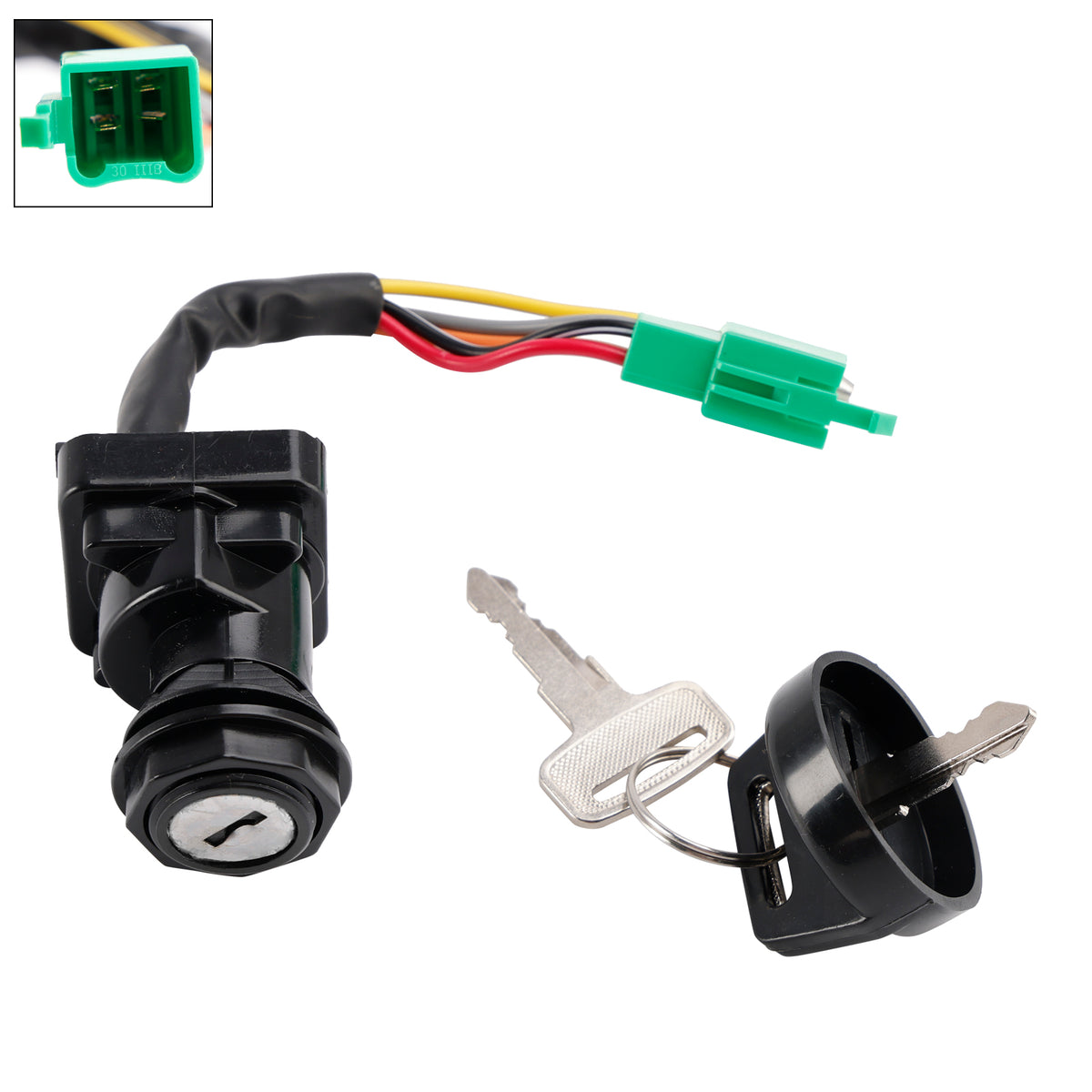 Suzuki LTF4WDX LT-F4WDX King Quad LT-F300 4WD 1991-2002 Ignition Key Switch