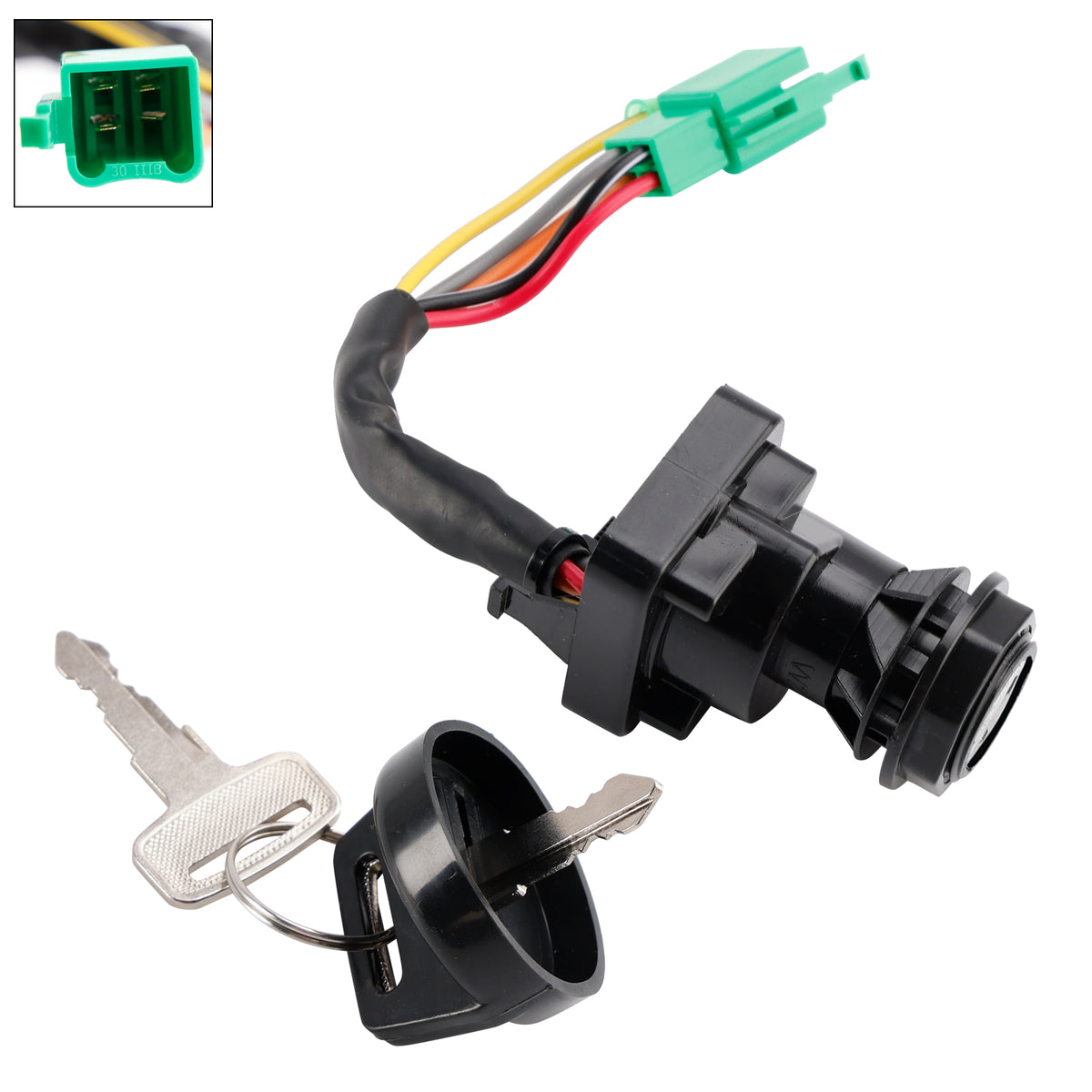 Suzuki LTF4WDX LT-F4WDX King Quad LT-F300 4WD 1991-2002 Ignition Key Switch