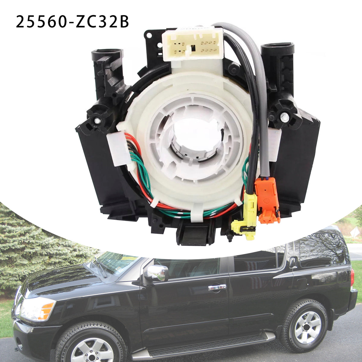 Nissan Armada 2004-2015 V8 5.6L Clock Spring 25560-ZC32B