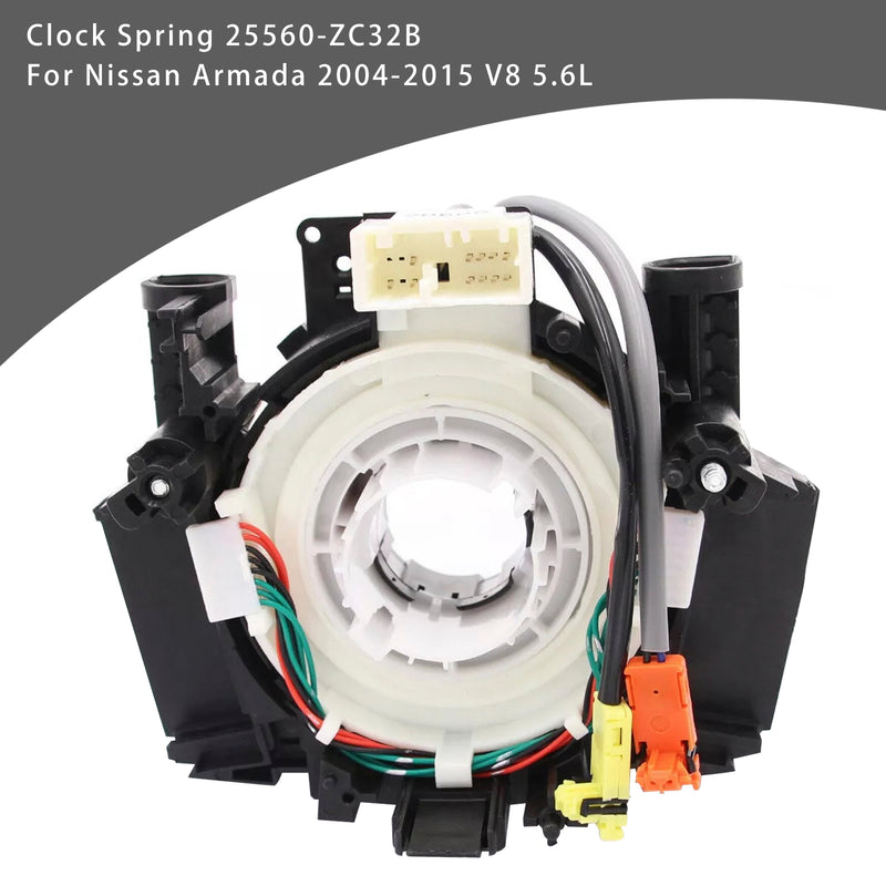 Nissan Armada 2004-2015 V8 5.6L Clock Spring 25560-ZC32B