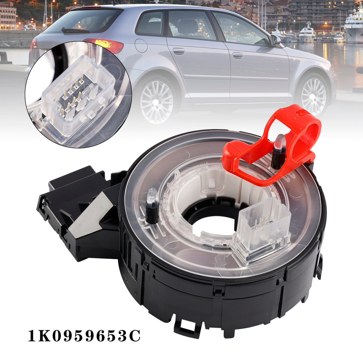 Volkswagen For AUDI A3 Spiral Cable Clock Spring 1K0959653C