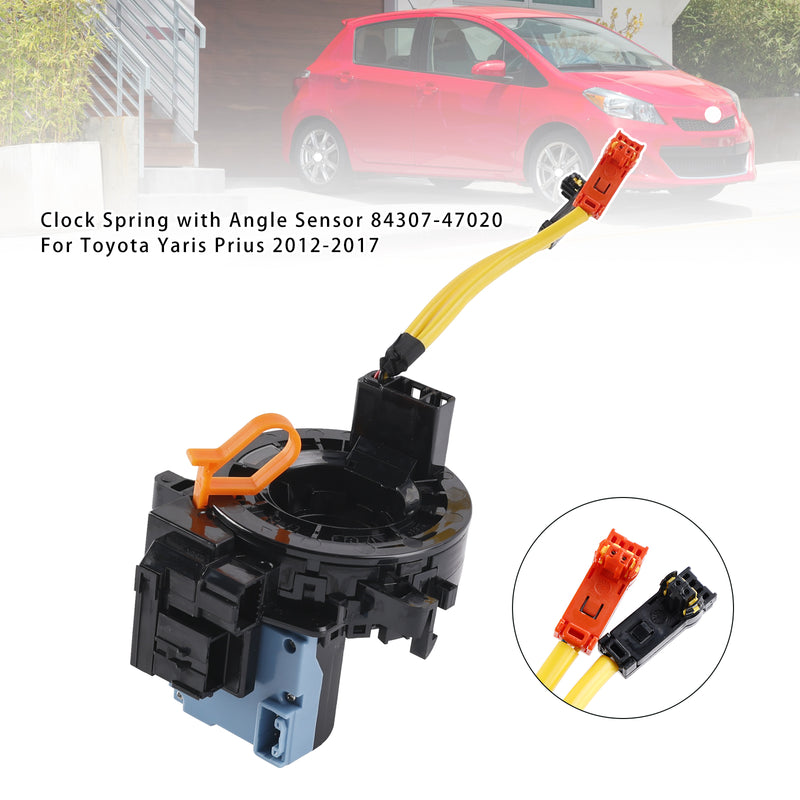 Toyota Yaris Prius 2012-2017 Clock Spring with Angle Sensor 84307-47020