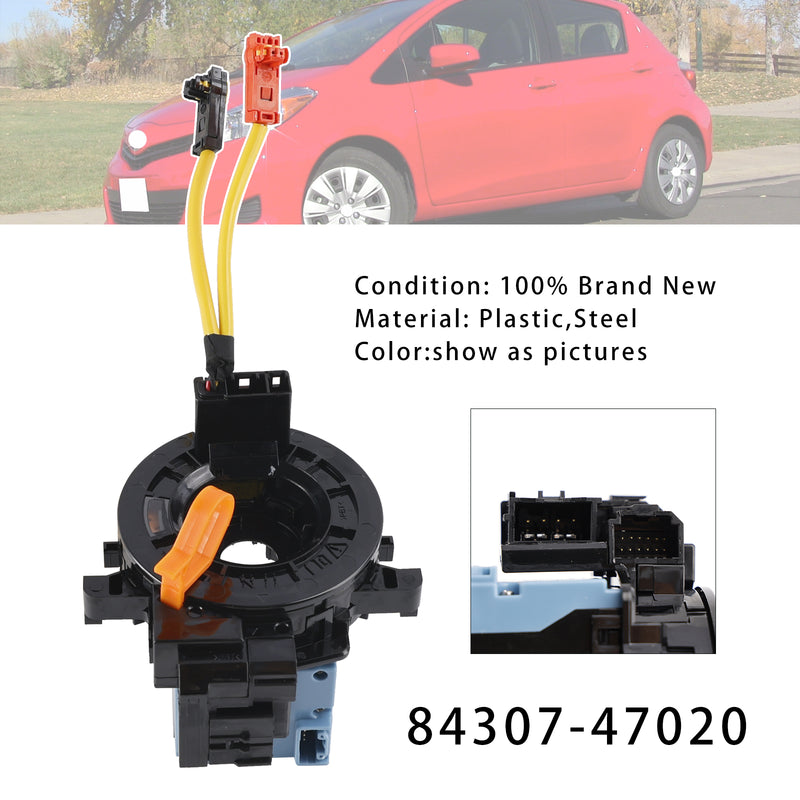 Toyota Yaris Prius 2012-2017 Clock Spring with Angle Sensor 84307-47020