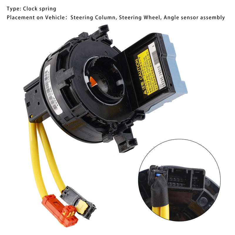 Toyota Yaris Prius 2012-2017 Clock Spring with Angle Sensor 84307-47020