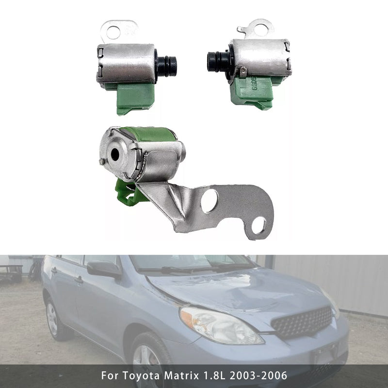 Transmission Shift Solenoid S1&S2&SL For Toyota Corolla Matrix 1.8L 2003-2006