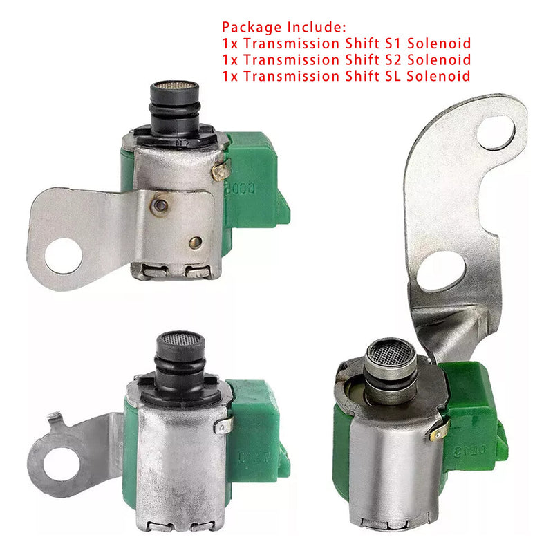 Transmission Shift Solenoid S1&S2&SL For Toyota Corolla Matrix 1.8L 2003-2006
