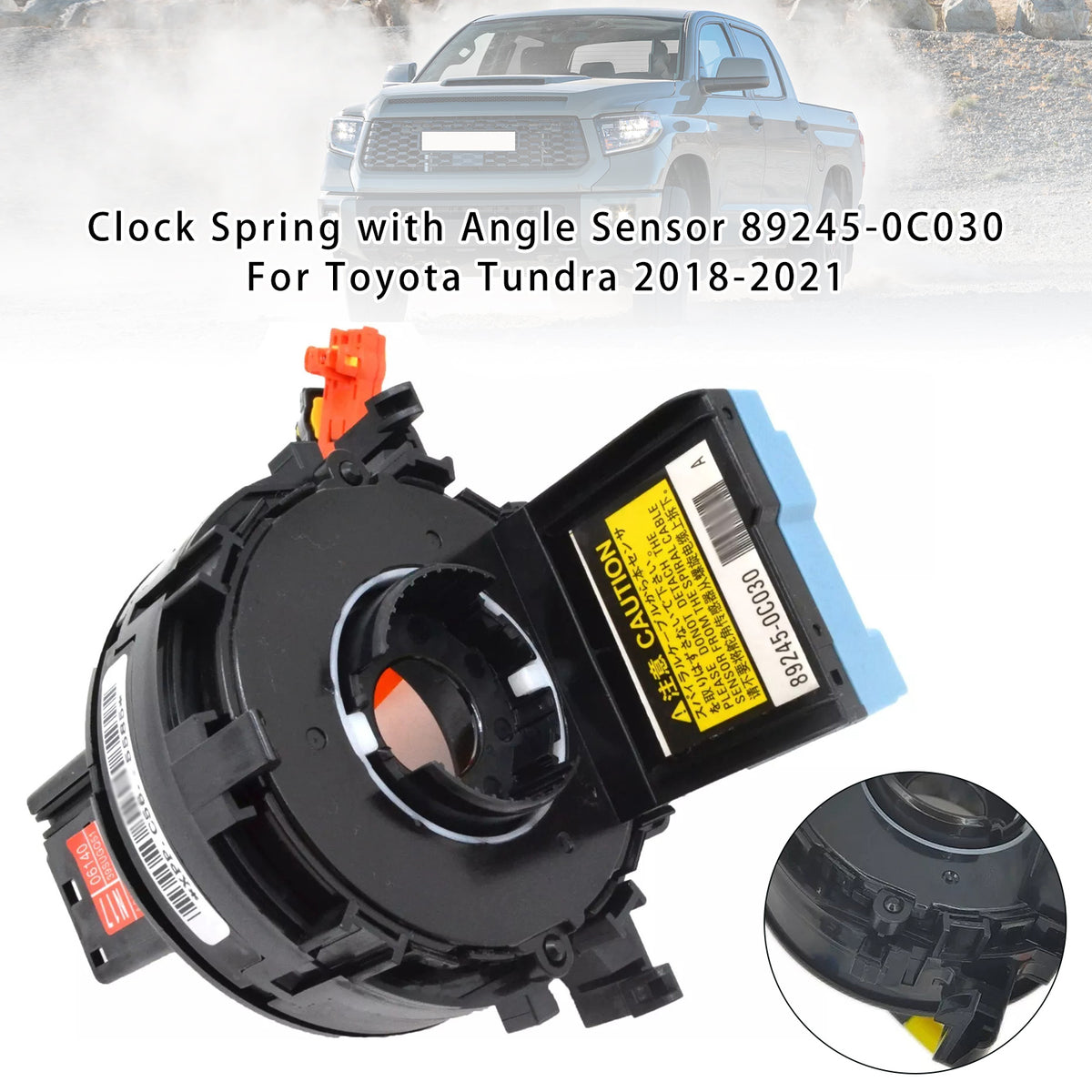 Toyota Tundra 2018-2021 Clock Spring with Angle Sensor 89245-0C030