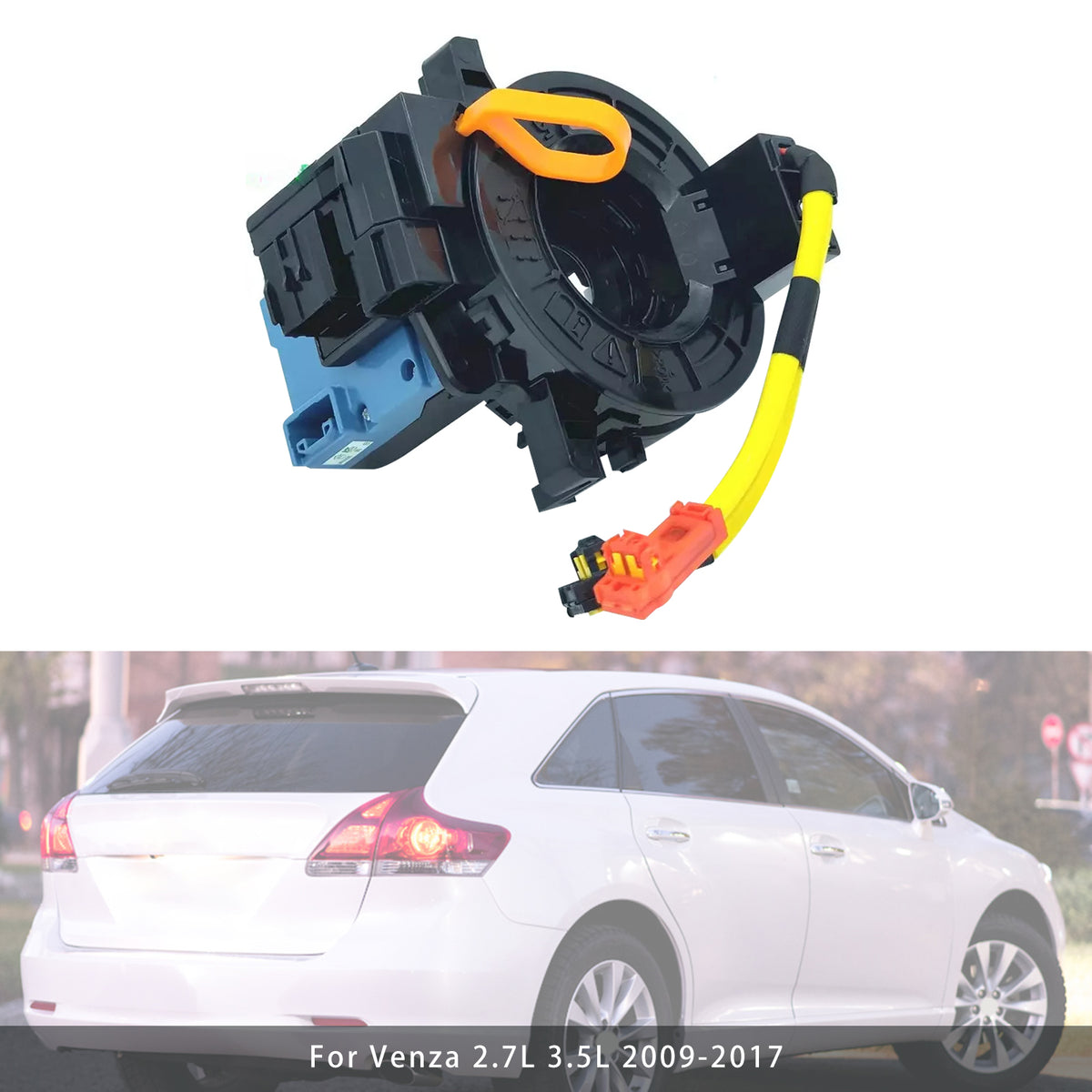 Venza 2.7L 3.5L 2009-2017 Clock Spring with Angle Sensor 89245-0T010