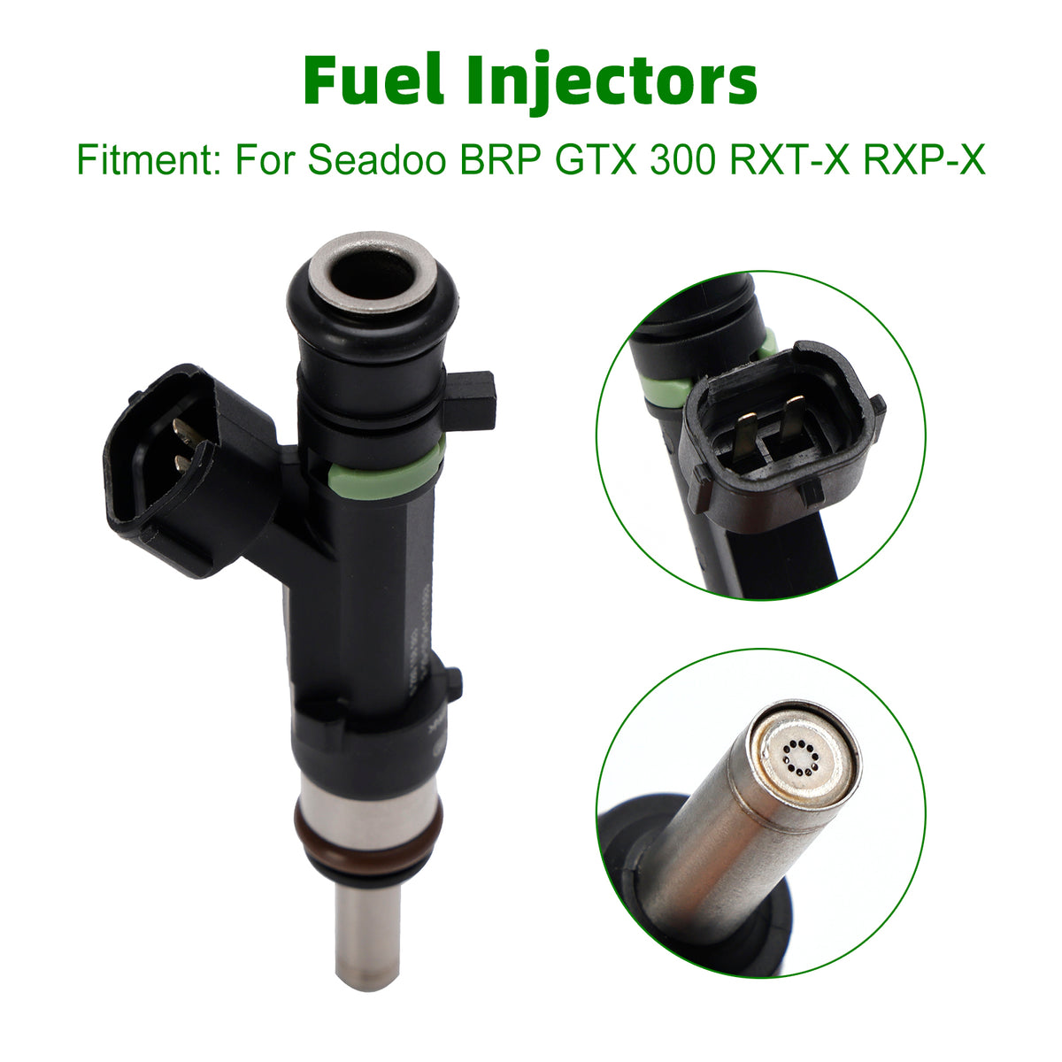 Sea Doo BRP GTX 300 RXT-X RXP-X 0280158383 Fuel Injectors 420874000