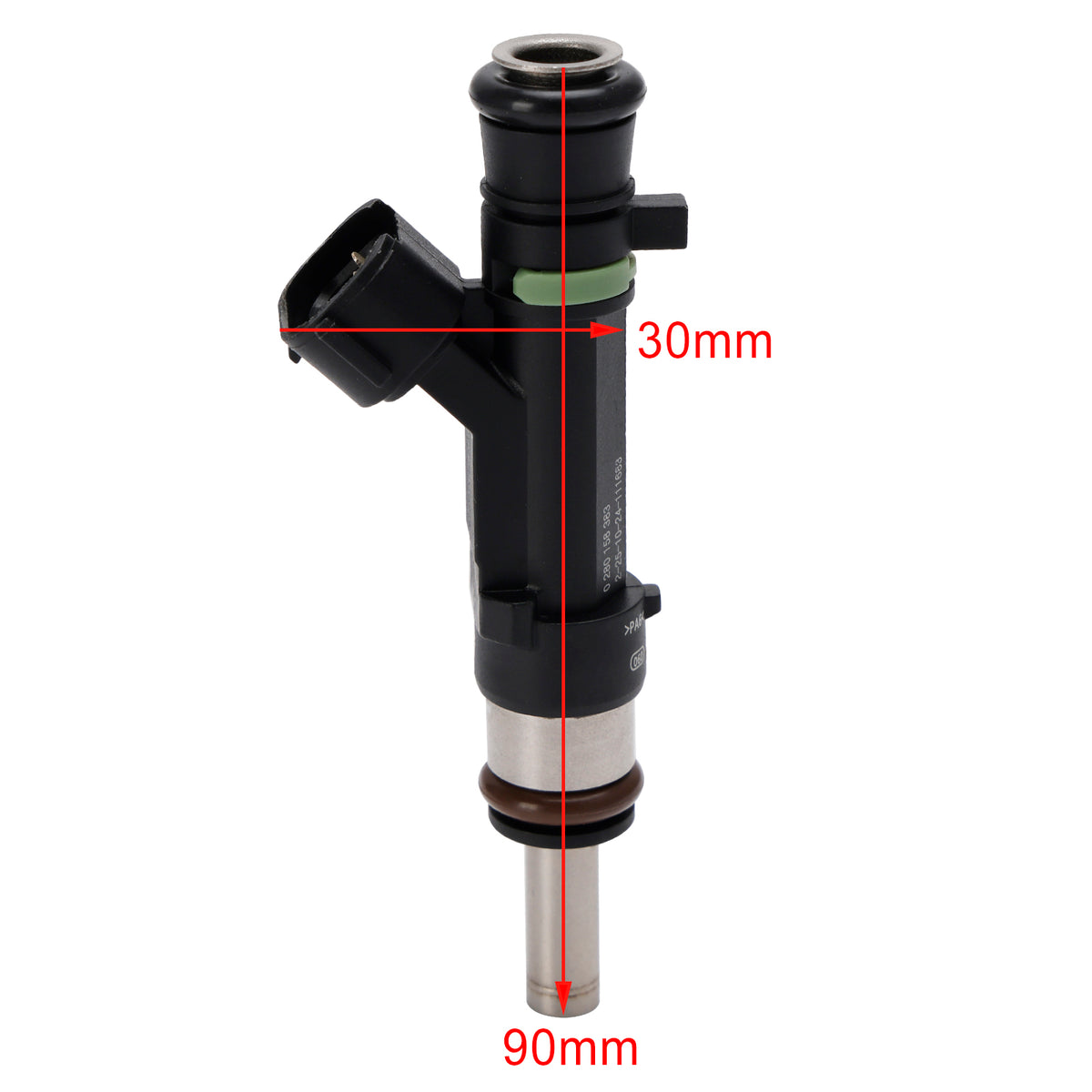 Sea Doo BRP GTX 300 RXT-X RXP-X 3PCS 0280158383 Fuel Injectors 420874000