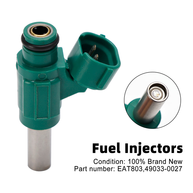 Kawasaki Ninja ZX10R ZX1000 2011-2017 EAT803 Fuel Injector Fits 49033-0027