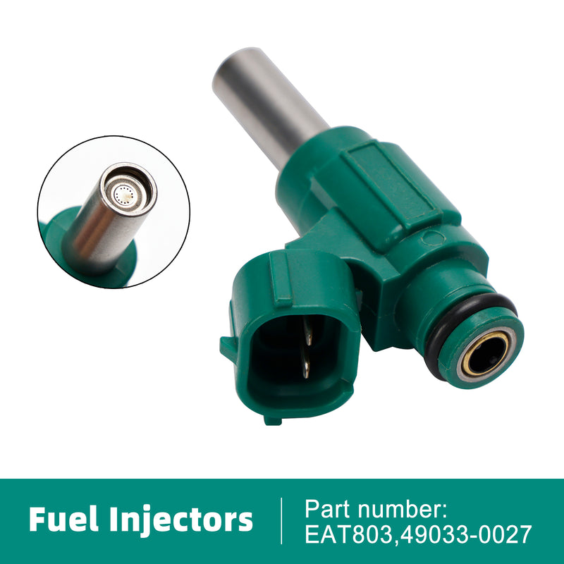 Kawasaki Ninja ZX10R ZX1000 2011-2017 EAT803 Fuel Injector Fits 49033-0027