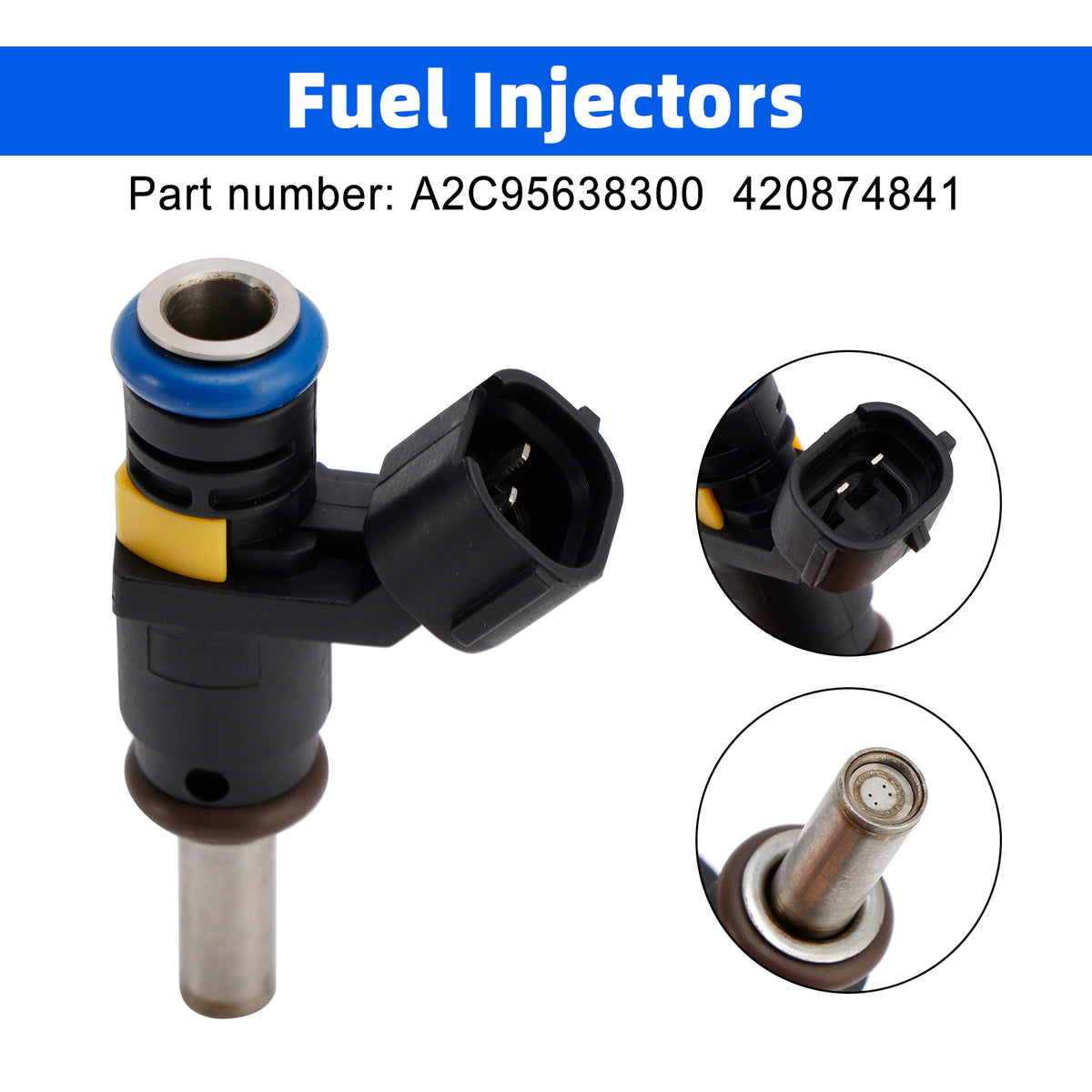 Can-Am Outlander 450 Renegade 850 A2C95638300 Fuel Injectors