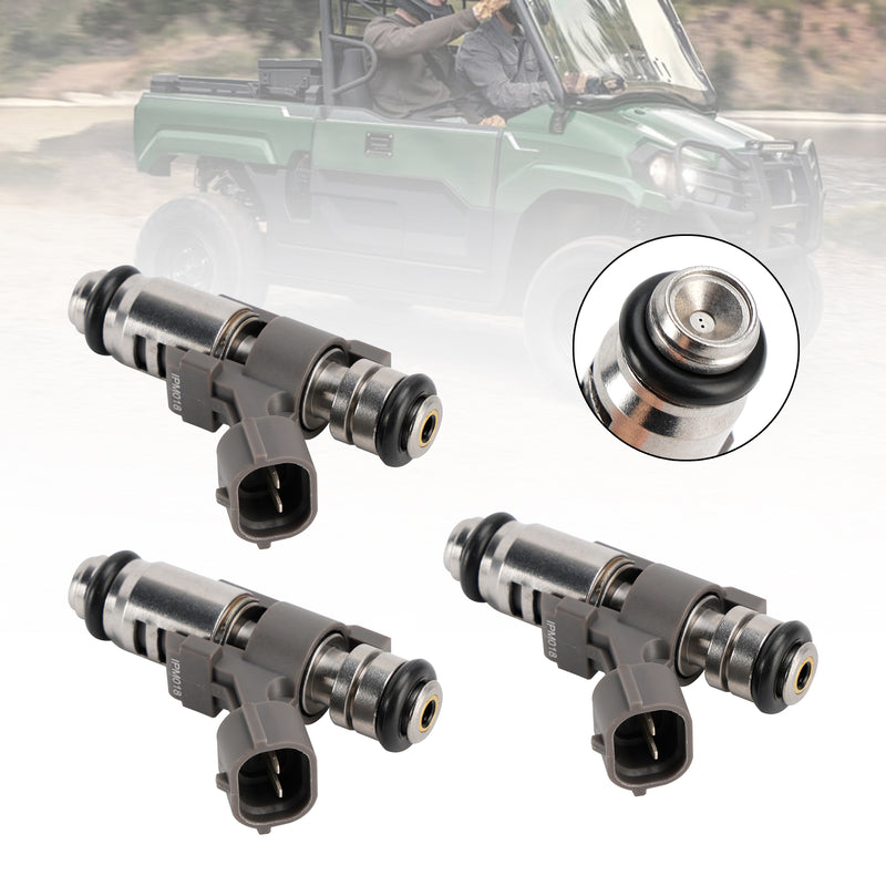 Kawasaki Mule PRO FX FXR FXT KAF820 KAF820 EPS 3PCS 49056-0038 Fuel Injector
