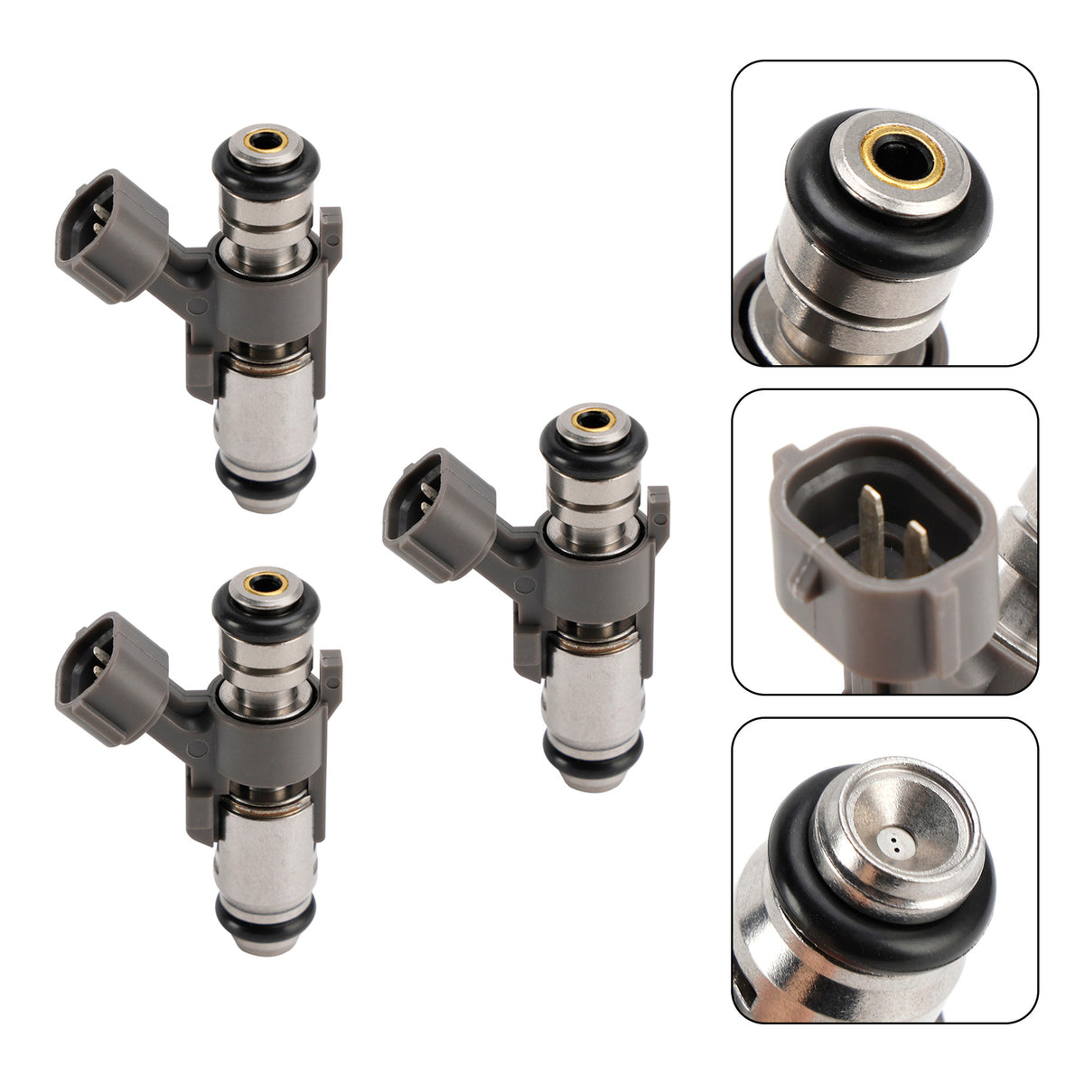 Kawasaki Mule PRO FX FXR FXT KAF820 KAF820 EPS 3PCS 49056-0038 Fuel Injector
