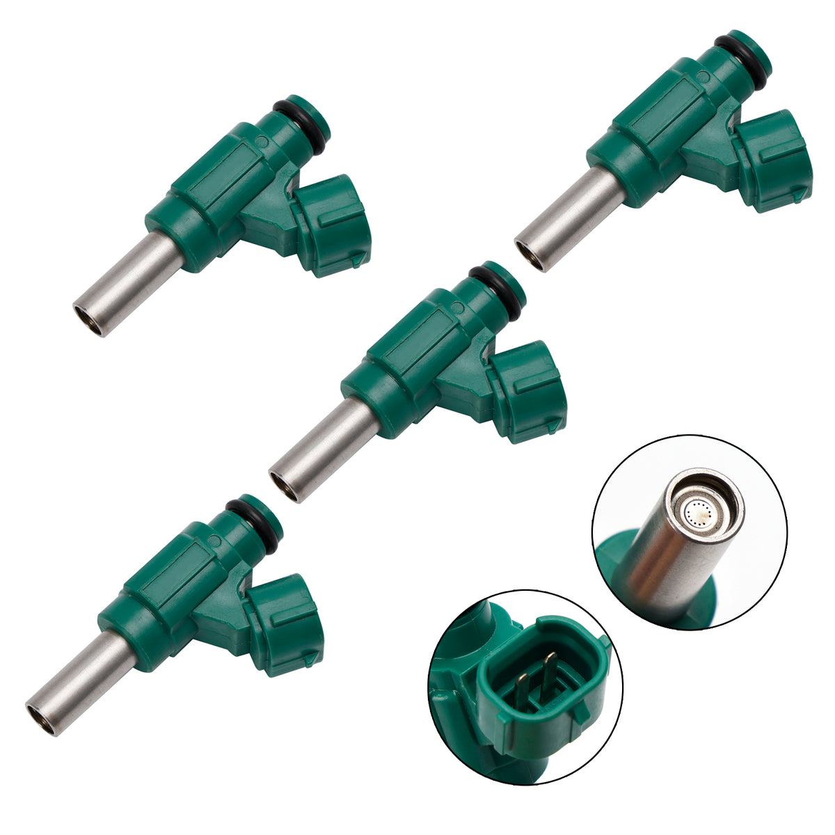 Kawasaki Ninja ZX10R ZX1000 2011-2017 4PCS EAT803 Fuel Injector Fits 49033-0027