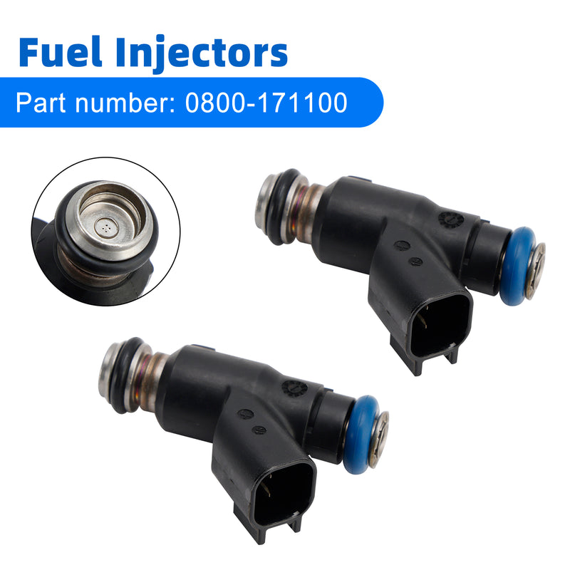 CFMOTO X8 800 CForce UForce Zforce 800-EX 2012-2019 2PCS 0800-171100 Fuel Injector
