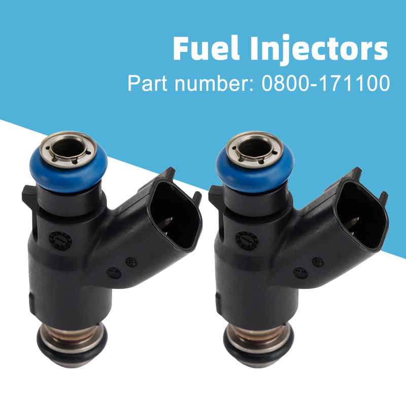 CFMOTO X8 800 CForce UForce Zforce 800-EX 2012-2019 2PCS 0800-171100 Fuel Injector