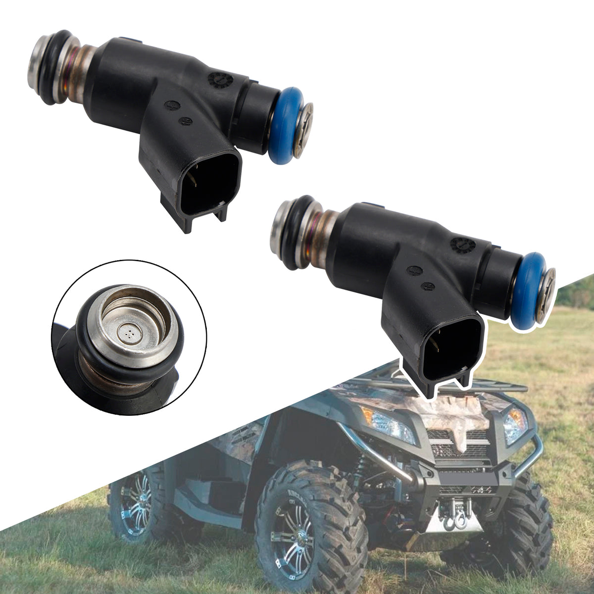 CFMOTO X8 800 CForce UForce Zforce 800-EX 2012-2019 2PCS 0800-171100 Fuel Injector