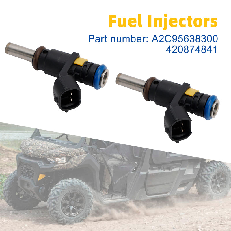 Can-Am Outlander 450 Renegade 850 2PCS A2C95638300 Fuel Injectors