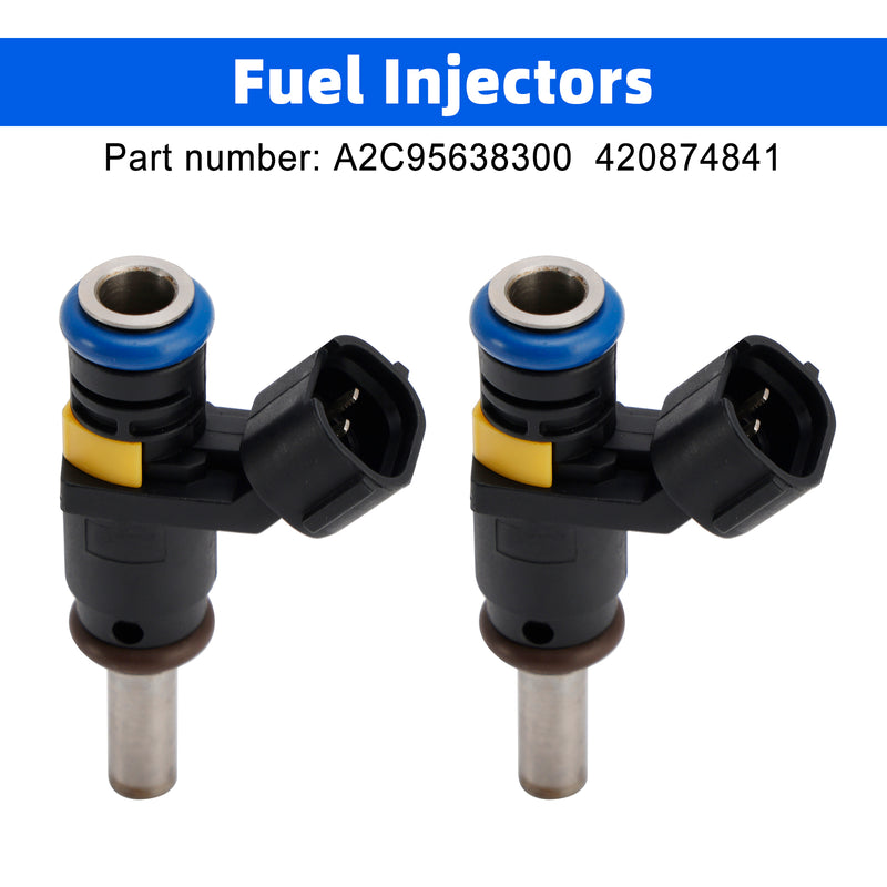 Can-Am Outlander 450 Renegade 850 2PCS A2C95638300 Fuel Injectors