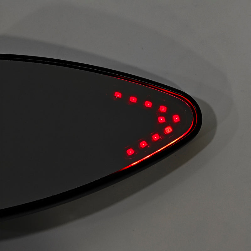 Sportster 883 1200 1990-2021 Black Custom Dynamics LED Turn Signal Mirrors