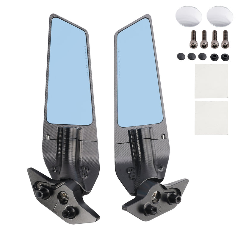 BMW S 1000 RR S1000RR 2020-2025 CNC Aluminum Winglet Mirror Wing Mirror