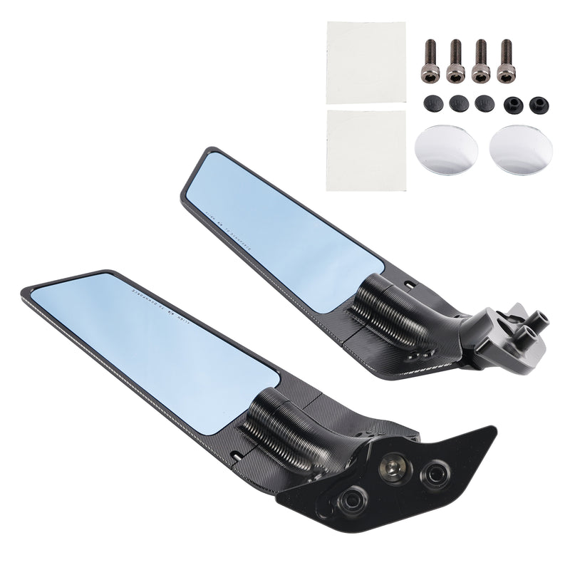 BMW S 1000 RR S1000RR 2020-2025 CNC Aluminum Winglet Mirror Wing Mirror