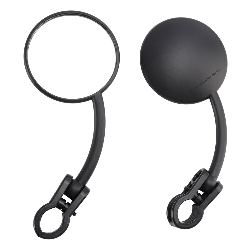Dual Sport Motorcycle ATV Dirt Bike Pair Enduro Folding Mirrors Clamp On