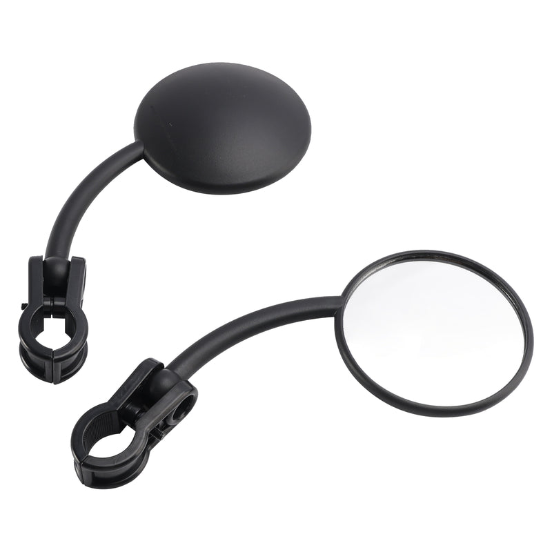 Dual Sport Motorcycle ATV Dirt Bike Pair Enduro Folding Mirrors Clamp On