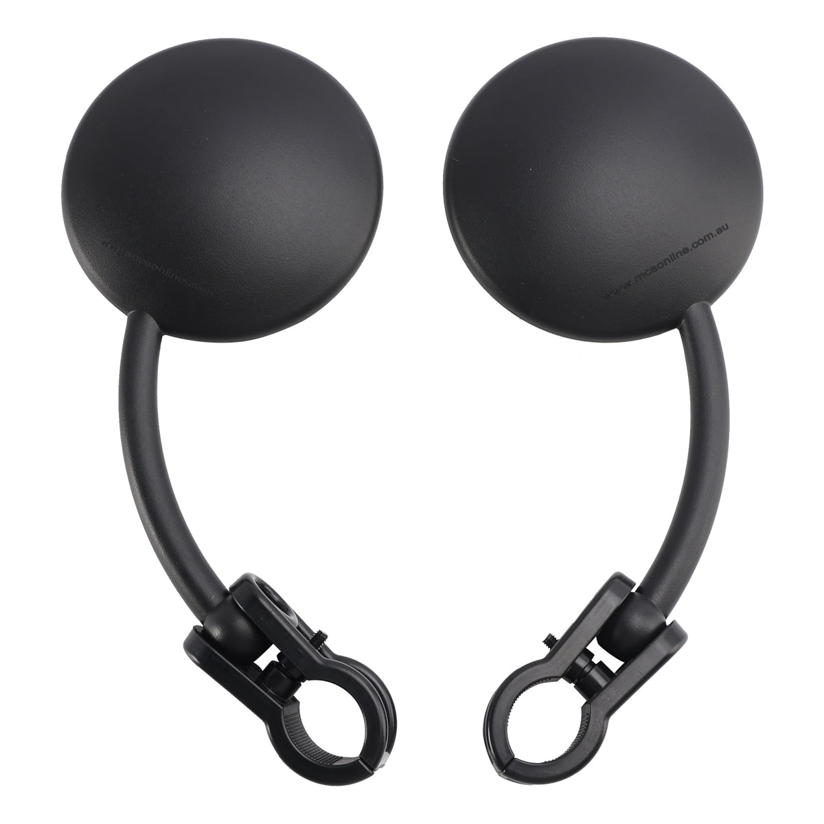 Dual Sport Motorcycle ATV Dirt Bike Pair Enduro Folding Mirrors Clamp On