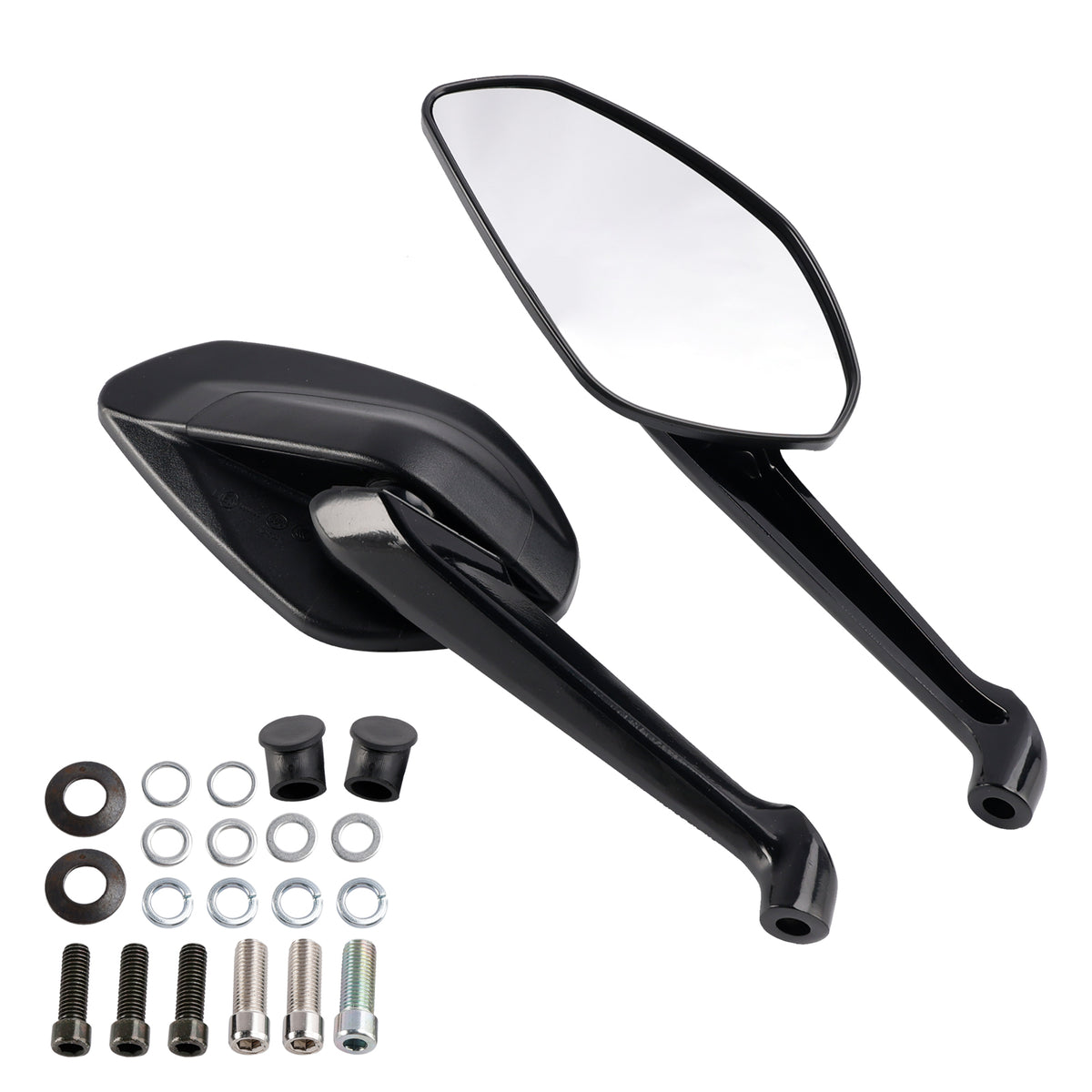 Ducati Streetfighter V2 V4 Monster 797 821 937 1200 Mirror Set Left & Right
