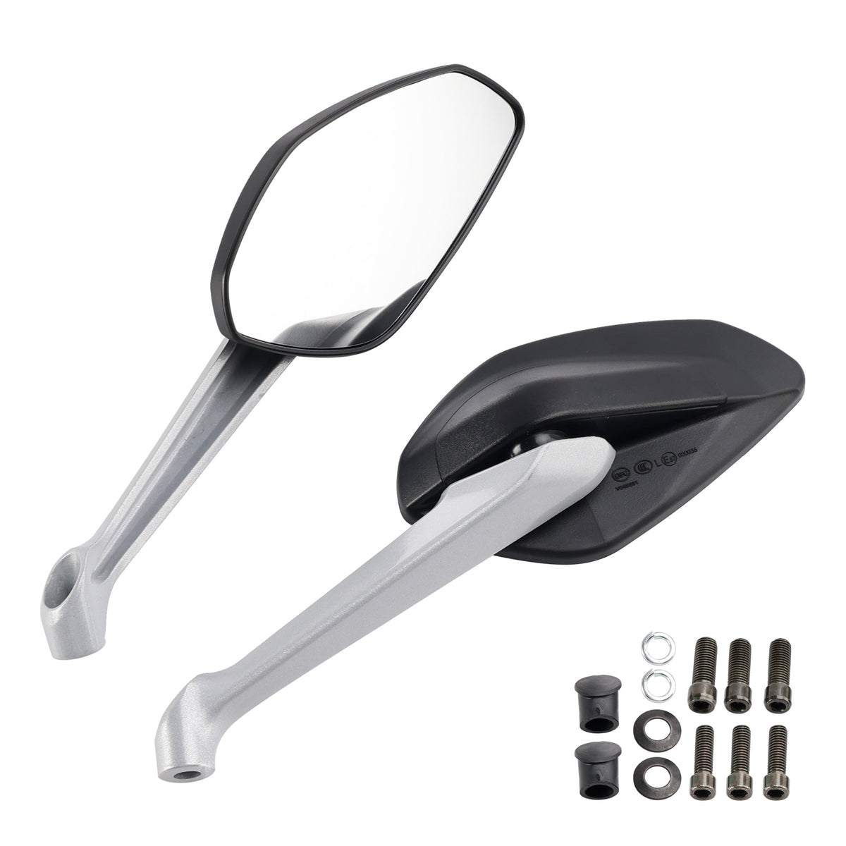 Ducati Monster 1200/S 821/Dark/Stripes 797 2014-2017 Mirror Set Left & Right