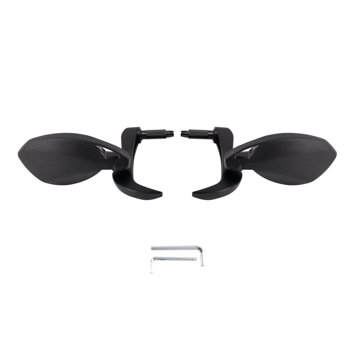 Bar End Mirror Set 18-22 mm Handlebar Motorcycle Handguard Mirrors Universal