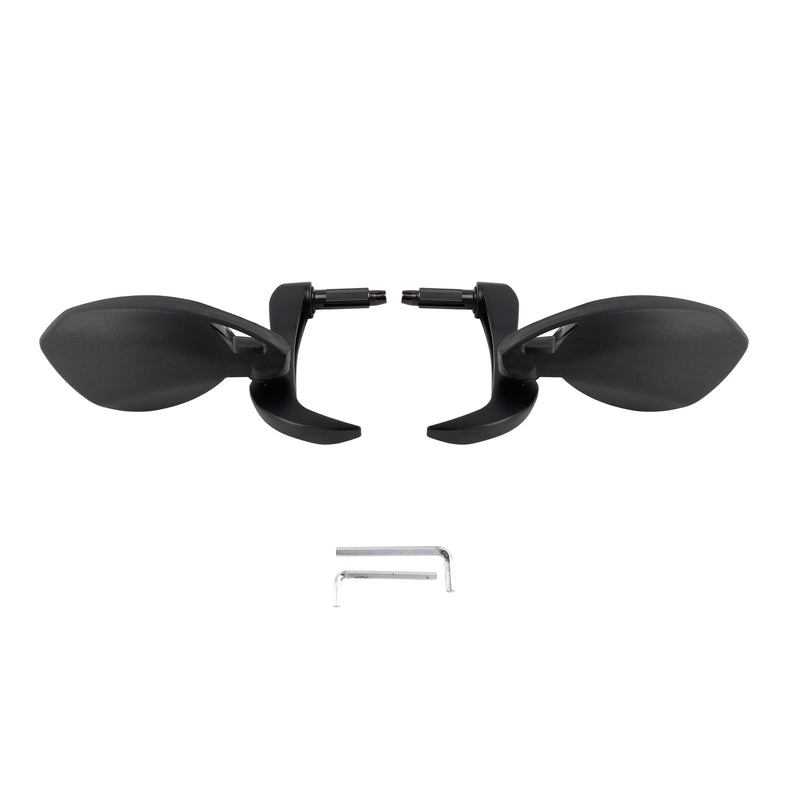 Bar End Mirror Set 18-22 mm Handlebar Motorcycle Handguard Mirrors Universal