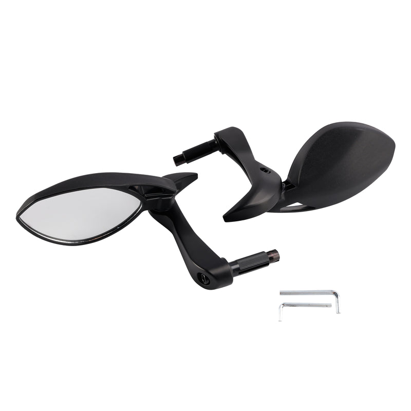 Bar End Mirror Set 18-22 mm Handlebar Motorcycle Handguard Mirrors Universal