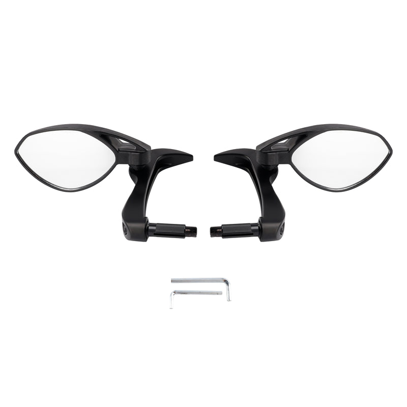 Bar End Mirror Set 18-22 mm Handlebar Motorcycle Handguard Mirrors Universal