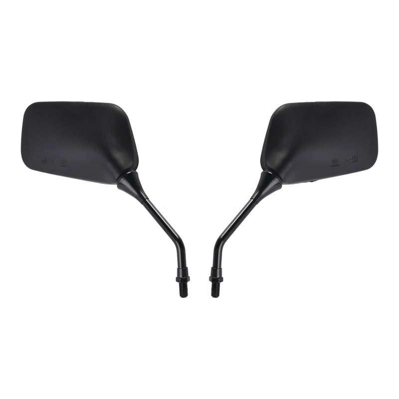 Kawasaki KLR250 KLR600 KLR650 Pair Black Mirrors M10 Rearview Mirrors